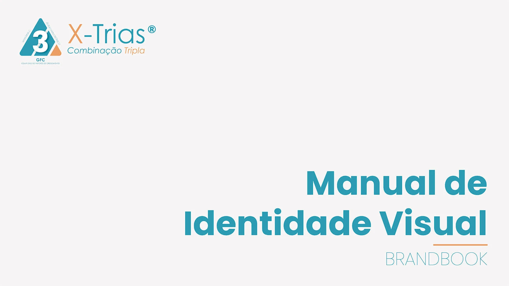 Cover of the X-Trias visual identity manual