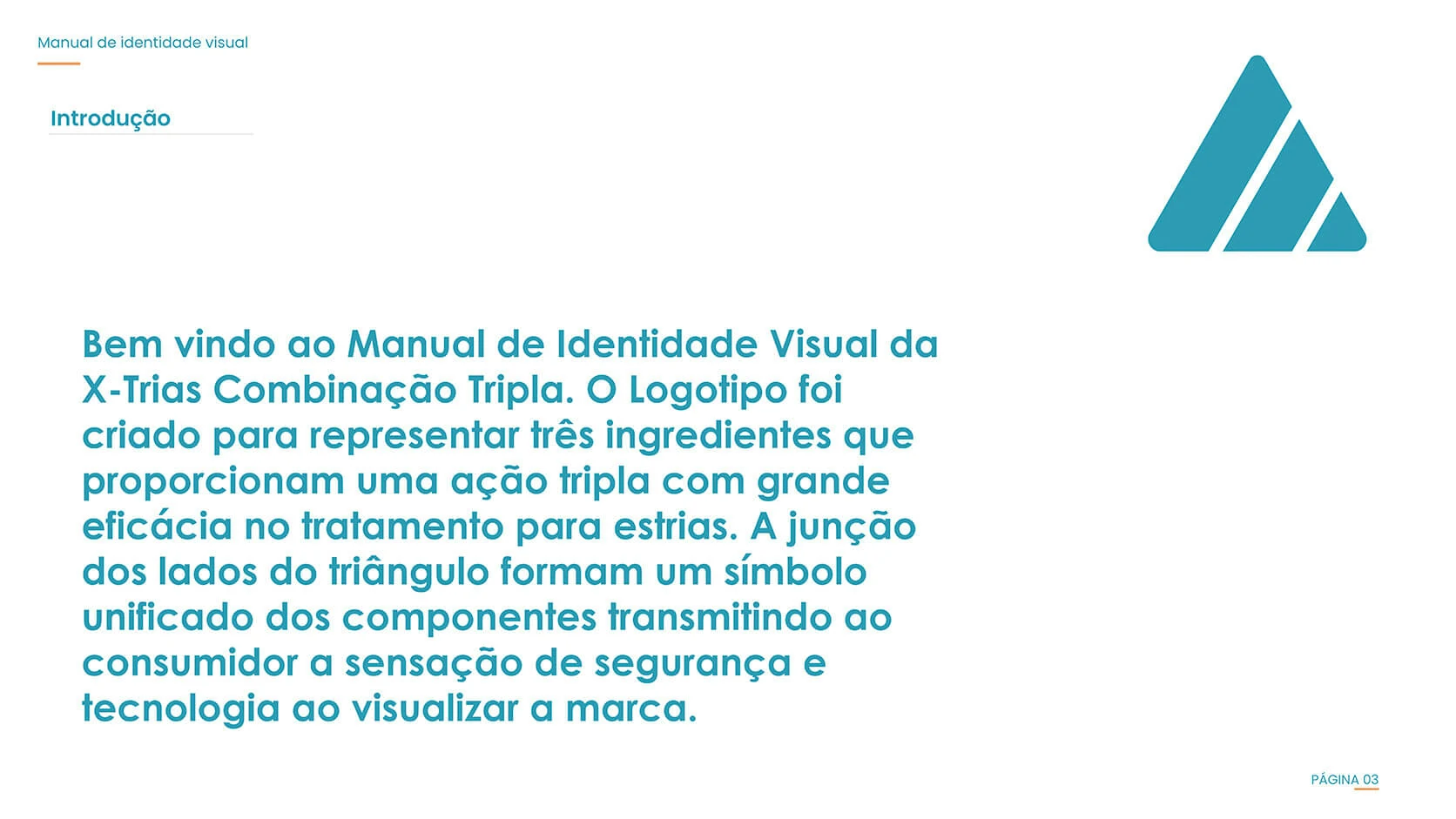 X-Trias brandbook introduction page